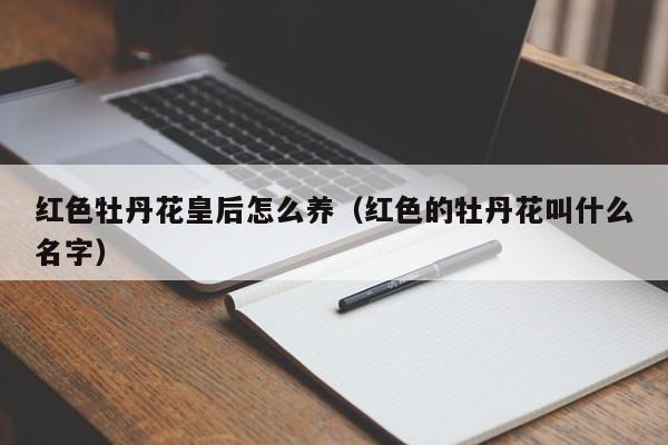 红色牡丹花皇后怎么养（红色的牡丹花叫什么名字）