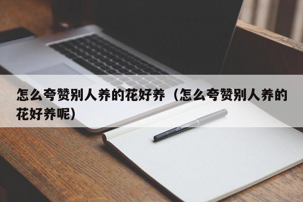 怎么夸赞别人养的花好养（怎么夸赞别人养的花好养呢）