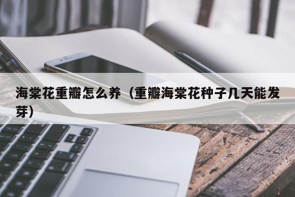 海棠花重瓣怎么养（重瓣海棠花种子几天能发芽）