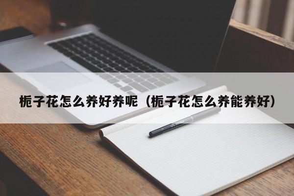 栀子花怎么养好养呢（栀子花怎么养能养好）
