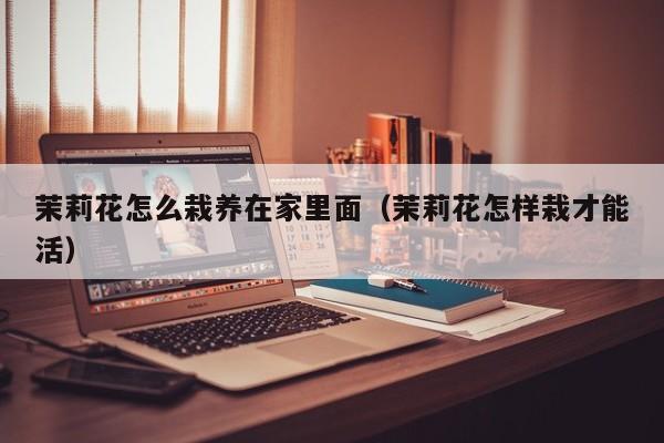 茉莉花怎么栽养在家里面（茉莉花怎样栽才能活）