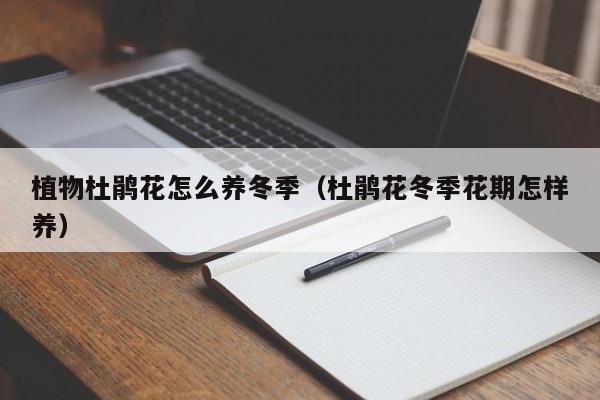 植物杜鹃花怎么养冬季（杜鹃花冬季花期怎样养）