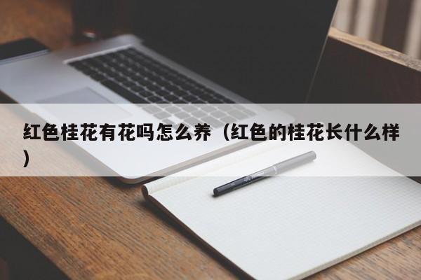 红色桂花有花吗怎么养（红色的桂花长什么样）