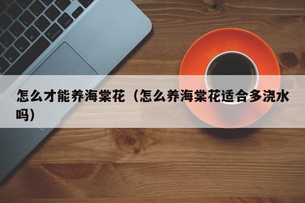 怎么才能养海棠花（怎么养海棠花适合多浇水吗）