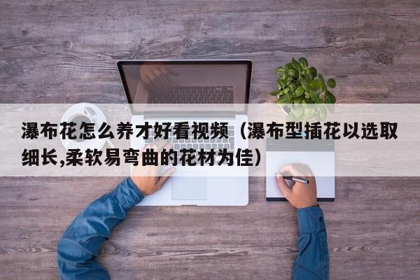 瀑布花怎么养才好看视频（瀑布型插花以选取细长,柔软易弯曲的花材为佳）