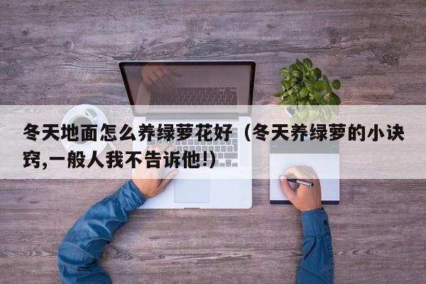 冬天地面怎么养绿萝花好（冬天养绿萝的小诀窍,一般人我不告诉他!）